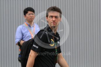 World © Octane Photographic Ltd. Lotus F1 Team Reserve Driver – Jolyon Palmer. Sunday 27th September 2015, F1 Japanese Grand Prix, Setup, Suzuka. Digital Ref: 1448CB7D7858