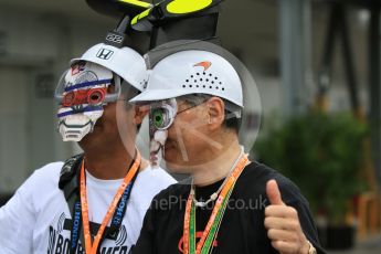 World © Octane Photographic Ltd. McLaren Honda - On Car Camera fans. Sunday 27th September 2015, F1 Japanese Grand Prix, Setup, Suzuka. Digital Ref: 1448CB7D7971