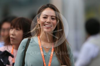 World © Octane Photographic Ltd. McLaren Honda - Jessica Michibata. Sunday 27th September 2015, F1 Japanese Grand Prix, Setup, Suzuka. Digital Ref: 1448LB1D3901