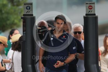 World © Octane Photographic Ltd. Sauber F1 Team C34-Ferrari – Felipe Nasr. Sunday 27th September 2015, F1 Japanese Grand Prix, Setup, Suzuka. Digital Ref: 1448LB1D3938
