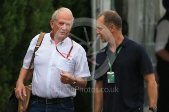 World © Octane Photographic Ltd. Infiniti Red Bull Racing - Dr.Helmut Marco. Sunday 27th September 2015, F1 Japanese Grand Prix, Setup, Suzuka. Digital Ref: 1448LB1D4071