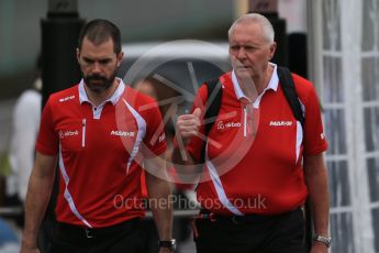 World © Octane Photographic Ltd. Manor Marussia F1 Team - John Booth. Sunday 27th September 2015, F1 Japanese Grand Prix, Setup, Suzuka. Digital Ref: 1448LB1D4097