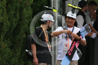 World © Octane Photographic Ltd. McLaren Honda - On Car Camera fans. Sunday 27th September 2015, F1 Japanese Grand Prix, Setup, Suzuka. Digital Ref: 1448LB1D4173