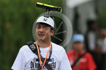 World © Octane Photographic Ltd. McLaren Honda - On Car Camera fans. Sunday 27th September 2015, F1 Japanese Grand Prix, Setup, Suzuka. Digital Ref: 1448LB1D4183