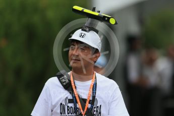 World © Octane Photographic Ltd. McLaren Honda - On Car Camera fans. Sunday 27th September 2015, F1 Japanese Grand Prix, Setup, Suzuka. Digital Ref: 1448LB1D4189