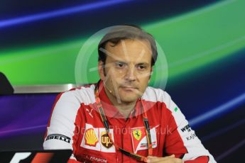 World © Octane Photographic Ltd. Team Personnel Press Conference. Friday 25th September 2015, F1 Japanese Grand Prix, Suzuka. Luigi Fraboni – Scuderia Ferrari Head of Engine Trackside operations. Digital Ref: 1444CB7D6177