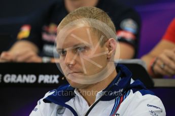 World © Octane Photographic Ltd. Drivers’ Press Conference. Thursday 24th September 2015, F1 Japanese Grand Prix, Suzuka. Williams Martini Racing – Valtteri Bottas. Digital Ref: 1440LB1D9598