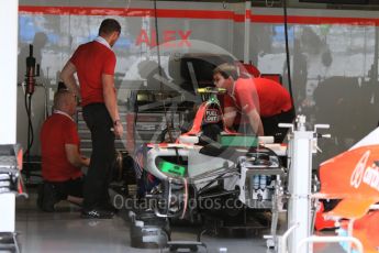 World © Octane Photographic Ltd. Manor Marussia F1 Team MR03B. Thursday 24th September 2015, F1 Japanese Grand Prix, Setup, Suzuka. Digital Ref: 1439CB7D4241