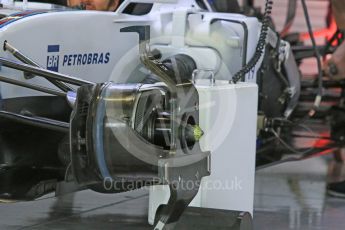 World © Octane Photographic Ltd. Williams Martini Racing FW37. Thursday 24th September 2015, F1 Japanese Grand Prix, Setup, Suzuka. Digital Ref: 1439CB7D4337