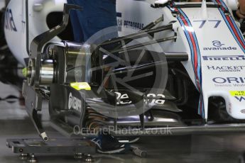 World © Octane Photographic Ltd. Williams Martini Racing FW37. Thursday 24th September 2015, F1 Japanese Grand Prix, Setup, Suzuka. Digital Ref: 1439CB7D4343