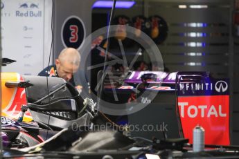 World © Octane Photographic Ltd. Infiniti Red Bull Racing RB11. Thursday 24th September 2015, F1 Japanese Grand Prix, Setup, Suzuka. Digital Ref: 1439CB7D4352