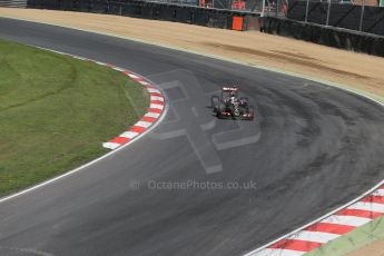 World © Octane Photographic Ltd. Lotus F1 Team E23 Hybrid - Romain Grosjean. Lotus filming day at Brands Hatch. Digital Ref: 1238LB1D4957