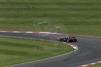 World © Octane Photographic Ltd. Lotus F1 Team E23 Hybrid - Romain Grosjean. Lotus filming day at Brands Hatch. Digital Ref: 1238LB1D5122
