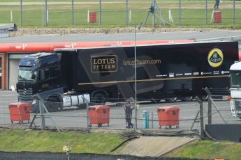 World © Octane Photographic Ltd. Lotus F1 Team E23 Hybrid - Romain Grosjean. Lotus filming day at Brands Hatch. Digital Ref: 1238LW1L4971