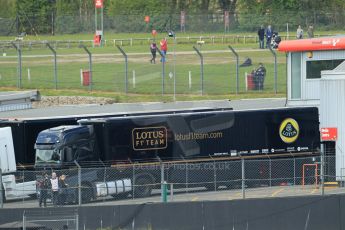 World © Octane Photographic Ltd. Lotus F1 Team E23 Hybrid - Romain Grosjean. Lotus filming day at Brands Hatch. Digital Ref: 1238LW1L4972