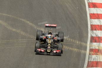 World © Octane Photographic Ltd. Lotus F1 Team E23 Hybrid - Romain Grosjean. Lotus filming day at Brands Hatch. Digital Ref: 1238LW1L4986