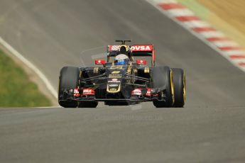 World © Octane Photographic Ltd. Lotus F1 Team E23 Hybrid - Romain Grosjean. Lotus filming day at Brands Hatch. Digital Ref: 1238LW1L5051
