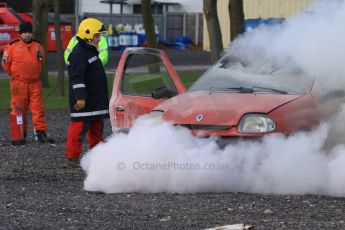 World © Octane Photographic Ltd. 24th January 2015. BMMC (British Motorsport Marshals’ Club) Trainee Fire Rescue Training Day – Donington Park. Digital Ref : 1178CB7D9043
