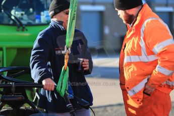 World © Octane Photographic Ltd. 18th January 2015. BMMC (British Motorsport Marshals’ Club) Snatch Rescue Training Day with a bookatrack.com Caterham – Donington Park. Digital Ref : 1178LB1D0294