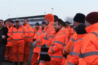 World © Octane Photographic Ltd. 24th January 2015. BMMC (British Motorsport Marshals’ Club) Trainee Fire Rescue Training Day – Donington Park. Digital Ref : 1178LB1D0481