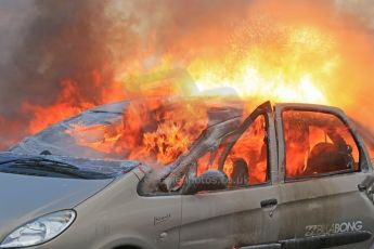 World © Octane Photographic Ltd. 24th January 2015. BMMC (British Motorsport Marshals’ Club) Trainee Fire Rescue Training Day – Donington Park. Digital Ref : 1178LB1D0603