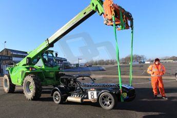 World © Octane Photographic Ltd. 18th January 2015. BMMC (British Motorsport Marshals’ Club) Snatch Rescue Training Day – Donington Park. Digital Ref : 1178LW1L0649