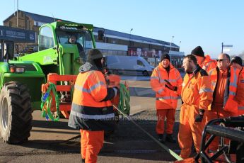 World © Octane Photographic Ltd. 18th January 2015. BMMC (British Motorsport Marshals’ Club) Snatch Rescue Training Day – Donington Park. Digital Ref : 1178LW1L0662