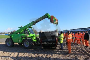 World © Octane Photographic Ltd. 18th January 2015. BMMC (British Motorsport Marshals’ Club) Snatch Rescue Training Day – Donington Park. Digital Ref : 1178LW1L0698