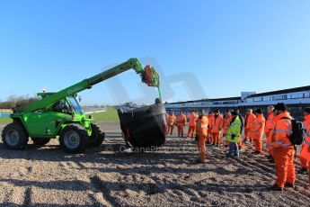World © Octane Photographic Ltd. 18th January 2015. BMMC (British Motorsport Marshals’ Club) Snatch Rescue Training Day – Donington Park. Digital Ref : 1178LW1L0706
