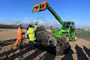 World © Octane Photographic Ltd. 18th January 2015. BMMC (British Motorsport Marshals’ Club) Snatch Rescue Training Day – Donington Park. Digital Ref : 1178LW1L0727