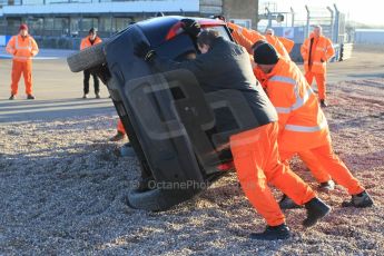 World © Octane Photographic Ltd. 18th January 2015. BMMC (British Motorsport Marshals’ Club) Snatch Rescue Training Day – Donington Park. Digital Ref : 1178LW1L0748