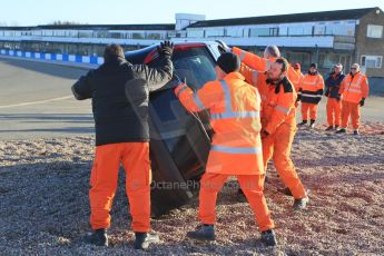 World © Octane Photographic Ltd. 18th January 2015. BMMC (British Motorsport Marshals’ Club) Snatch Rescue Training Day – Donington Park. Digital Ref : 1178LW1L0752