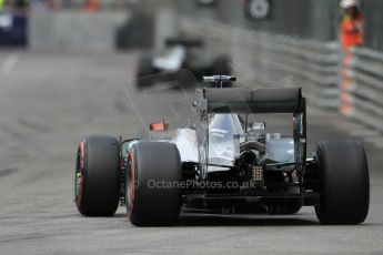 World © Octane Photographic Ltd. Mercedes AMG Petronas F1 W06 Hybrid – Nico Rosberg. Saturday 23rd May 2015, F1 Practice 3, Monte Carlo, Monaco. Digital Ref: 1281CB1L0947