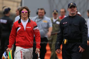 World © Octane Photographic Ltd. Manor Marussia F1 Team MR03 – Roberto Merhi. Saturday 23rd May 2015, F1 Practice 3, Monte Carlo, Monaco. Digital Ref: 1281LB1D5668