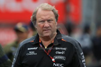 World © Octane Photographic Ltd. Sahara Force India Deputy Team Principal – Rob Fernley. Saturday 23rd May 2015, F1 Practice 3, Monte Carlo, Monaco. Digital Ref: 1281LB1D5690