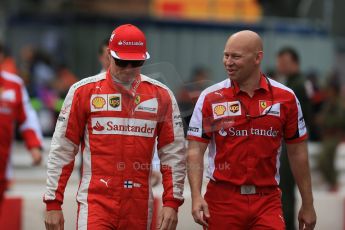 World © Octane Photographic Ltd. Scuderia Ferrari SF15-T– Kimi Raikkonen. Saturday 23rd May 2015, F1 Practice 3, Monte Carlo, Monaco. Digital Ref: 1281LB1D5859