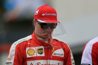 World © Octane Photographic Ltd. Scuderia Ferrari SF15-T– Kimi Raikkonen. Saturday 23rd May 2015, F1 Practice 3, Monte Carlo, Monaco. Digital Ref: 1281LB1D5864
