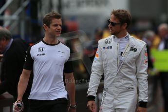 World © Octane Photographic Ltd. McLaren Honda MP4/30 - Jenson Button. Saturday 23rd May 2015, F1 Practice 3, Monte Carlo, Monaco. Digital Ref: 1281LB1D5900