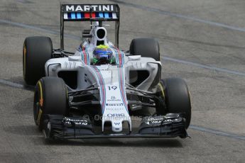 World © Octane Photographic Ltd. Williams Martini Racing FW37 – Felipe Massa. Saturday 23rd May 2015, F1 Practice 3, Monte Carlo, Monaco. Digital Ref: 1281LB1D6085