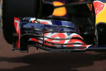 World © Octane Photographic Ltd. Infiniti Red Bull Racing RB11. Saturday 23rd May 2015, F1 Practice 3, Monte Carlo, Monaco. Digital Ref: 1281LB1D6190