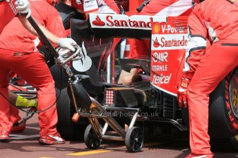 World © Octane Photographic Ltd. Scuderia Ferrari SF15-T– Sebastian Vettel. Saturday 23rd May 2015, F1 Practice 3, Monte Carlo, Monaco. Digital Ref: 1281LB1D6252