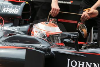 World © Octane Photographic Ltd. McLaren Honda MP4/30 - Jenson Button. Saturday 23rd May 2015, F1 Practice 3, Monte Carlo, Monaco. Digital Ref: 1281LB1D6495
