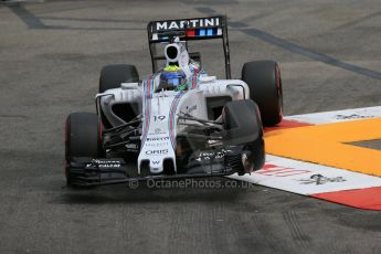 World © Octane Photographic Ltd. Williams Martini Racing FW37 – Felipe Massa. Saturday 23rd May 2015, F1 Practice 3, Monte Carlo, Monaco. Digital Ref: 1281LB1D6568