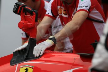 World © Octane Photographic Ltd. Scuderia Ferrari SF15-T. Saturday 23rd May 2015, F1 Practice 3, Monte Carlo, Monaco. Digital Ref: 1281LB1D6622