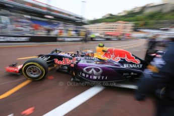 World © Octane Photographic Ltd. Infiniti Red Bull Racing RB11 – Daniil Kvyat. Saturday 23rd May 2015, F1 Practice 3, Monte Carlo, Monaco. Digital Ref: 1281LB5D3377