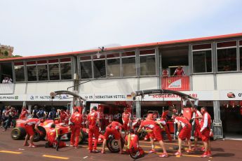 World © Octane Photographic Ltd. Scuderia Ferrari SF15-T– Kimi Raikkonen. Saturday 23rd May 2015, F1 Practice 3, Monte Carlo, Monaco. Digital Ref: 1281LB5D3564