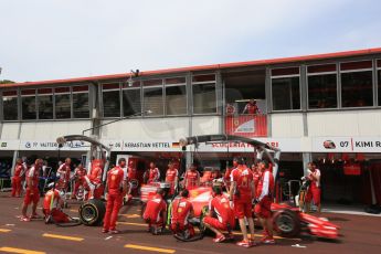 World © Octane Photographic Ltd. Scuderia Ferrari SF15-T– Kimi Raikkonen. Saturday 23rd May 2015, F1 Practice 3, Monte Carlo, Monaco. Digital Ref: 1281LB5D3577