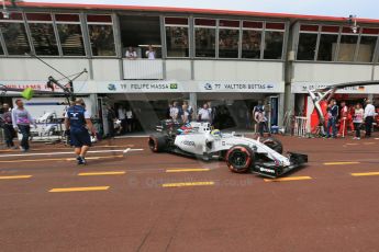 World © Octane Photographic Ltd. Williams Martini Racing FW37 – Felipe Massa. Saturday 23rd May 2015, F1 Practice 3, Monte Carlo, Monaco. Digital Ref: 1281LB5D3666