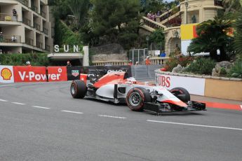 World © Octane Photographic Ltd. Manor Marussia F1 Team MR03 – William Stevens. Saturday 23rd May 2015, F1 Qualifying, Monte Carlo, Monaco. Digital Ref: 1282CB1L1241