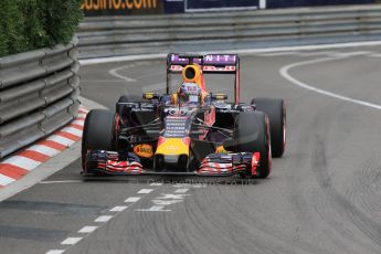World © Octane Photographic Ltd. Infiniti Red Bull Racing RB11 – Daniel Ricciardo. Saturday 23rd May 2015, F1 Practice 3, Monte Carlo, Monaco. Digital Ref: 1282CB7D5507